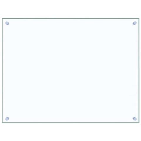 Paraschizzi Per Cucina Trasparente 80x60 Cm In Vetro Temperato - Foto 1