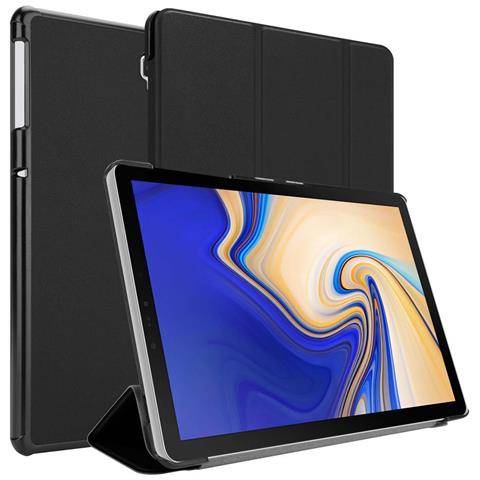 Custodia Per Tablet Compatibile Con Samsung Galaxy Tab S4 (10.5"" Zoll) T830 / T835 In Nero Satin - Coperchio Protettiva Ultra Sottile Con Funzione Auto Wake Up E Stand - Foto 11
