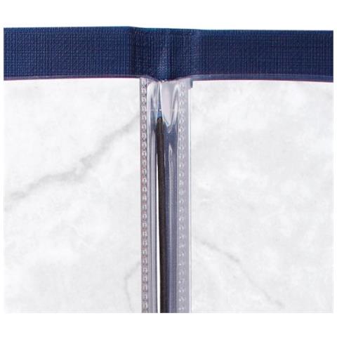 Sm181 Buste Trasparenti Doppie Per Cartelline Portamenù, Trasparenti, Per A5, 10 Pz. - Foto 3