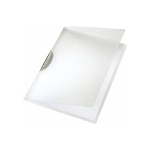Colorclip In Ppl - Capacità 30 Fogli - F. to A4 - Grigio - 41750185 - Foto 1