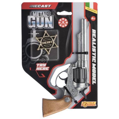 Pistola Alabama Old Metal 8 Colpi - Foto 1