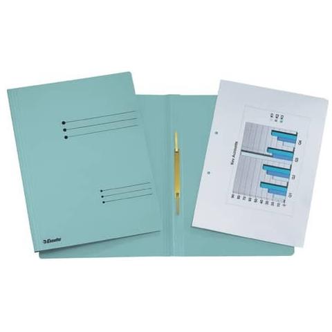 Cartelline Ad Aghi Esselte Rapid File 29,5x32 Cm Azzurro 621057 (conf. 25)  - Foto 1