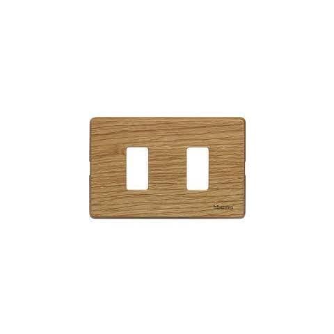 Placca 2 Posti X Scatola 503 Rovere Magic - 503/2/lrv - Foto 1