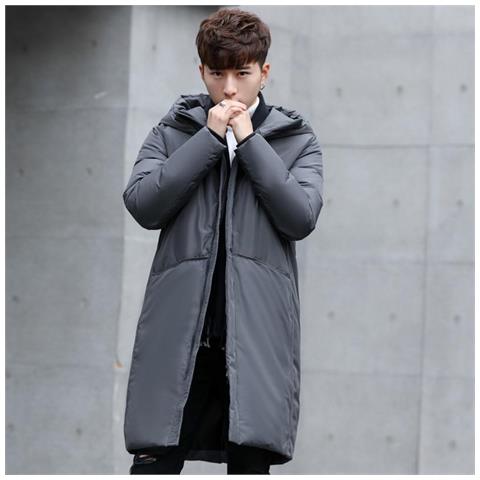 SLOWMOOSE - Nuovo Piumino Bianco Da Uomo Invernale Di Spessore  Abbigliamento Di Marca Con Cappuccio Nero Gary Lungo Caldo Cappotto Di  Anatra Bianca Cappotti Maschili [7805 Gary / L] - ePRICE