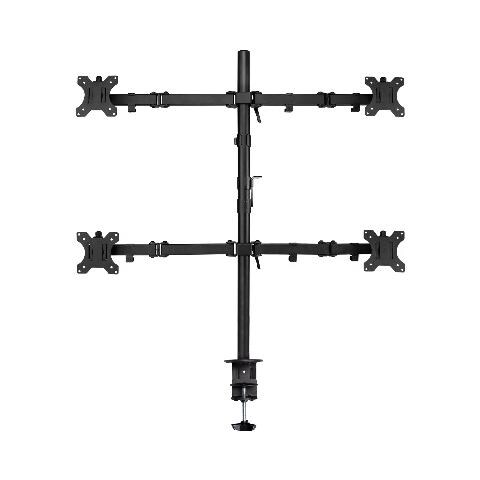 Monitor Desk Mount, 4 Screens Up To 81,30cm (32"") , Black Desk Mount 4 Screens 13-32 (ew1514)  - Foto 1