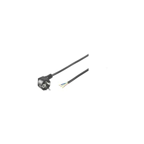 Schuko / Open, 1.5m, Maschio, 1,5m, Nero - Foto 1