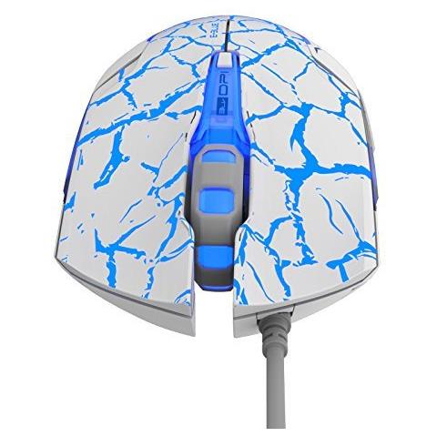 EMS624WHCAIU USB Ottico 2500DPI Blu, Bianco mouse - Foto 5