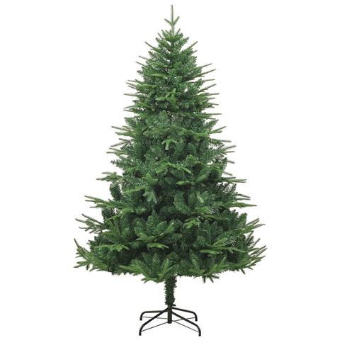 Albero Di Natale Artificiale Verde 150cm Pvc E Pe - Foto 2