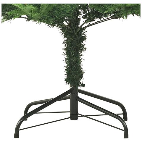 Albero Di Natale Artificiale Verde 150cm Pvc E Pe - Foto 7