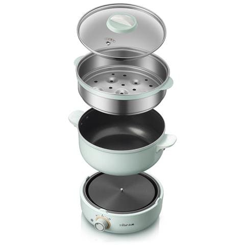 INLAW Pentola Calda Elettrica A Due Parti Electric Hot Pot Multi Function Noodle Hot Pot Non Stick | INLAW Pentola Calda Elettrica A Due Parti Electric Hot Pot Multi Function Noodle Hot Pot Non Stick |