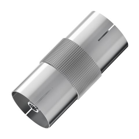 Adattatore antenna F /antenna F, corpo in metallo - Foto 1