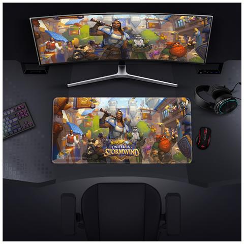 Hearthstone - United In Stormwind Gaming Tappetino Per Mouse (xl) - Foto 4