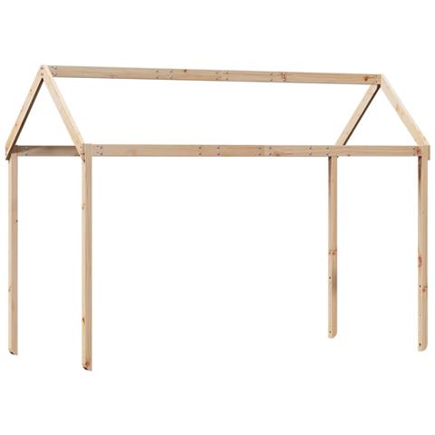 Tetto Per Letto Bambini 207x95,5x159 Cm Legno Massello Di Pino - Foto 2