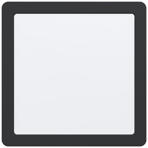 Faretto Ad Incasso Moderno Fueva 5 In Acciaio Nero Led Integrato 17w 4000k - Foto 1