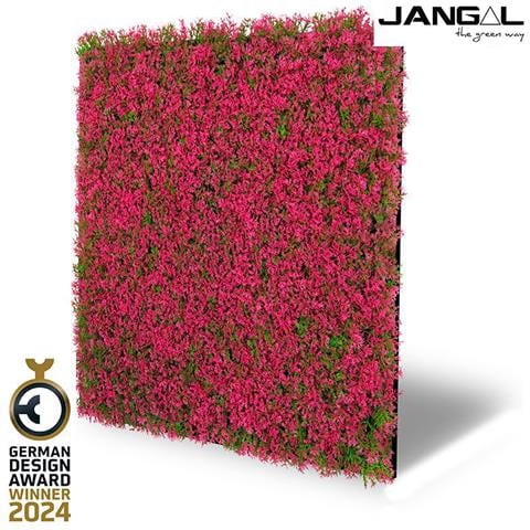 Pannelli Acustici Modulabili In Flora Sintetica Ultrarealistica 52x52cm Mod. Pink - Foto 1