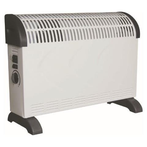 Termoconvettore TC2020-R con 3 Livelli Potenza 750/1250/2000W Colore Biacno / Nero - Foto 1