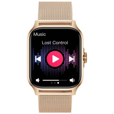 Smartwatch Modello Lumos, Dorato - Foto 3