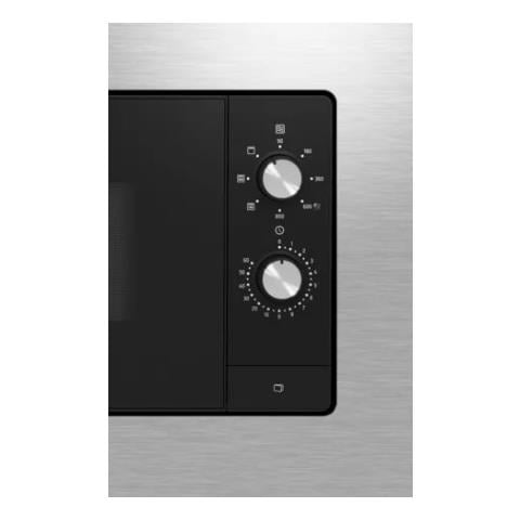 Forno Microonde da Incasso 3CG6112X3 con Grill Capacità 20 Litri Potenza 800 Watt Colore Acciaio Inox - Foto 2