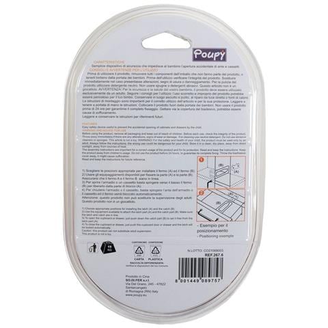 Blocca Cassetto Per Bambini Impedisce L'apertura Accidentale Dei Cassetti. - Foto 3