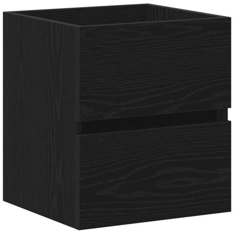 Mobile Lavabo Rovere Nero 41x38,5x45 Cm In Legno Multistrato - Foto 2