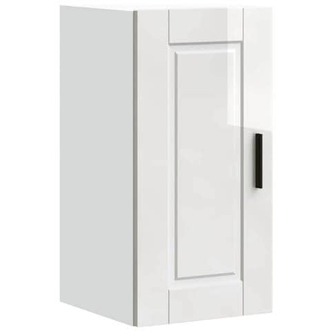 Pensile Da Cucina Porto Bianco Lucido In Legno Multistrato - Foto 2