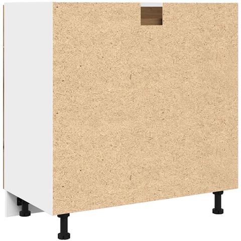 Cassettiera “Lyon” Rovere Artigianale 80x46x81,5 cm - Foto 10