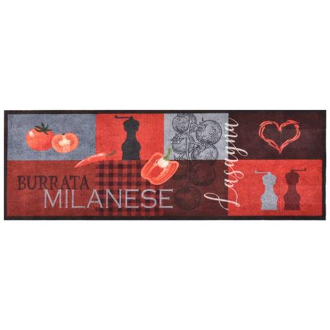 Lusso Casadino -  Tappetino Da Cucina Lavabile Pomodori 60x180 Cm - Foto 2