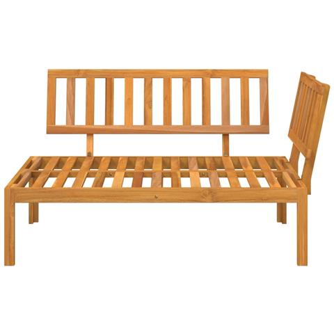 Lusso Casadino -  Divano Angolare Da Giardino Pallet In Legno Massello Di Acacia - Foto 2