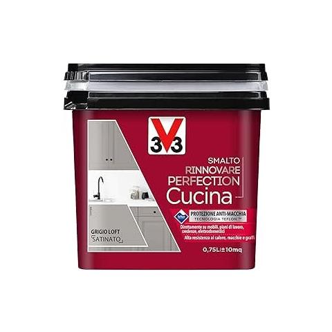 Smalto Rinnovare Perfection Cucina 750ml Grigio Loft Satinato - Foto 1