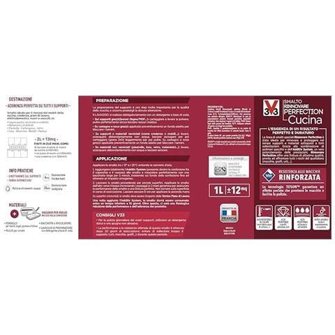 Smalto Rinnovare Perfection Cucina 750ml Grigio Loft Satinato - Foto 4