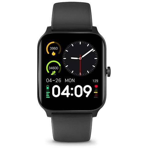 Orologio Connesso Smartlife Sport Con Schermo Lcd Multifunzionale Da 1,69 Pollici, Nero - Foto 1