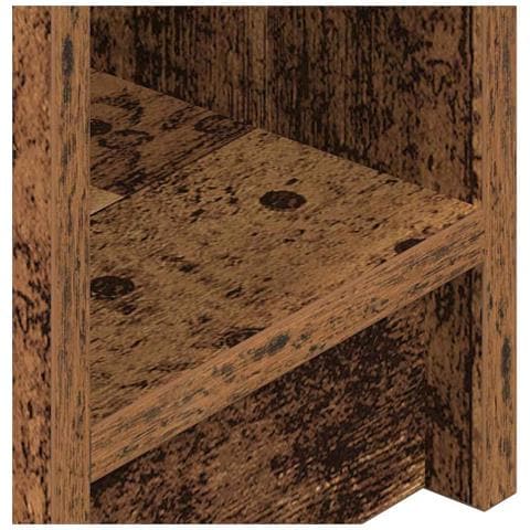 Comodino con Cassetto Legno Antico 20x36x60 cm - Foto 9