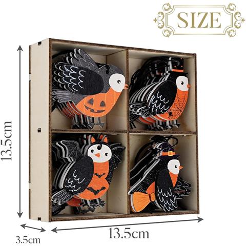 Valery Madelyn 24 Pezzi Decorazioni Da Appendere Per Halloween - Foto 6