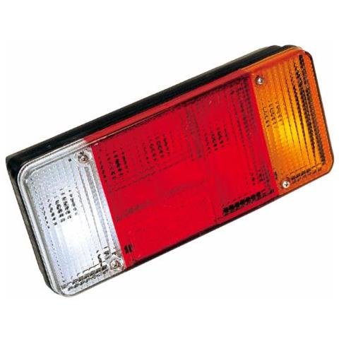 Fanale Posteriore Alogeno Destro 303x103mm 4 Funzioni Luminose - Foto 1