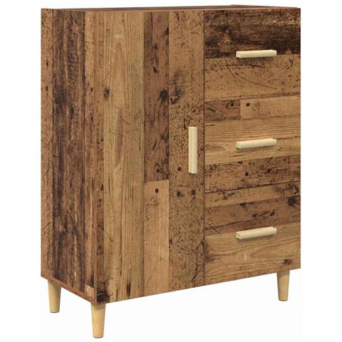 Credenza Legno vecchio 34 x 69.5 x 90 cm Legno multistrato - Foto 1