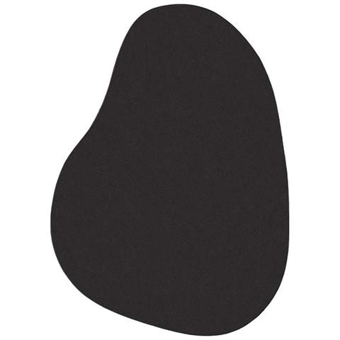 Tappeto Nero 160 x 230 cm Poliestere - Foto 1