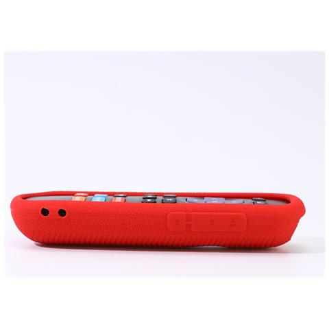 Custodia In Silicone Compatibile Con Tcl Roku 280 Versione Inglese - Antiurto, Impermeabile, Antiscivolo Red - Foto 2