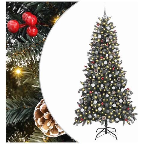 AlberodiNataleartificiale Verde 240cm PVC - Foto 1