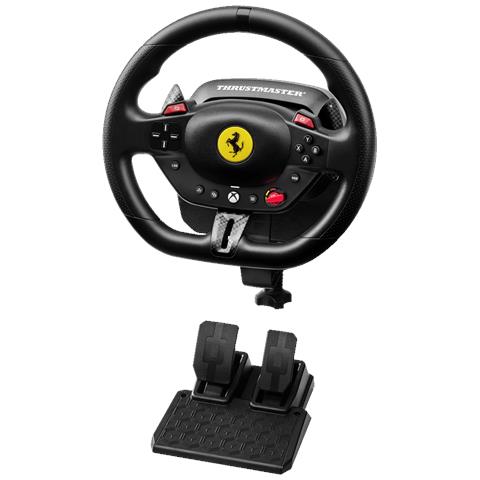 T98 Ferrari 296 GTS Nero USB Sterzo + Pedali Analogico /Digitale PC, Xbox One, Xbox Series S, Xbox Series X, Xbox One X, Xbox One S - Foto 2