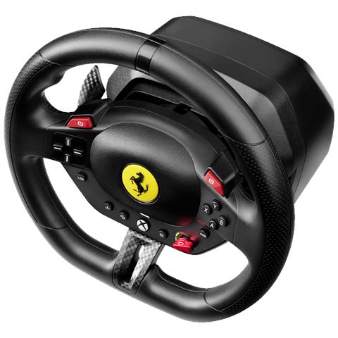 T98 Ferrari 296 GTS Nero USB Sterzo + Pedali Analogico /Digitale PC, Xbox One, Xbox Series S, Xbox Series X, Xbox One X, Xbox One S - Foto 4