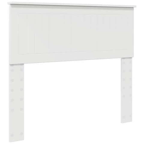Testiera con testiera Bianco 100 cm Legno multistrato - Foto 1