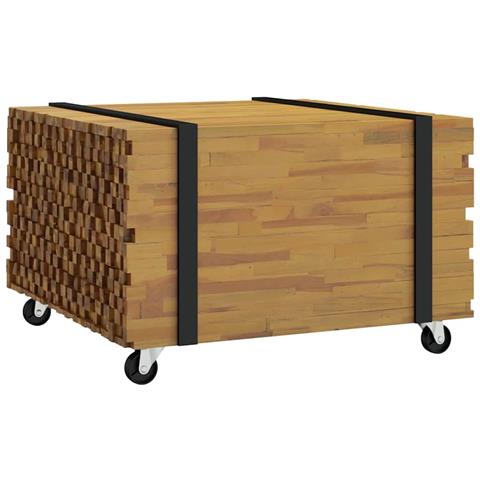 Tavolino da salotto Marrone 60 x 60 x 38 cm - Foto 1