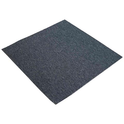 Piastrella per Tappeto Blu Grigio 50 x 50 cm 20 pcs PP e Bitume - Foto 1