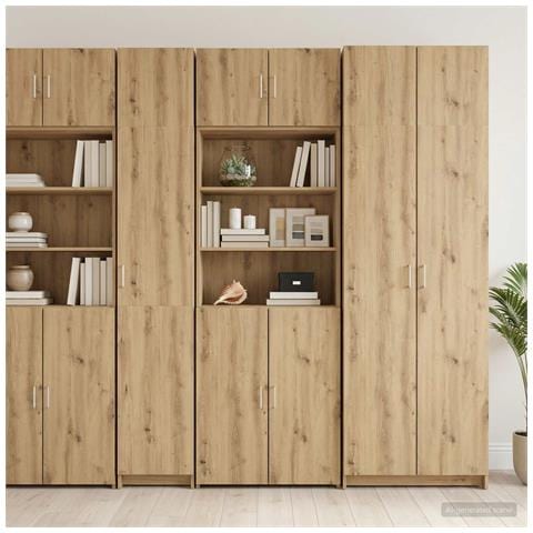 Armadio per la conservazione con ripiani Rovere Artigianale - Foto 2