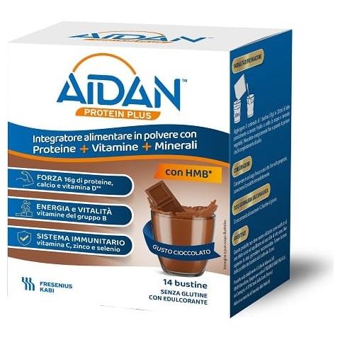 Aidan Protein Plus Cioccolato 14 Bustine - Foto 1