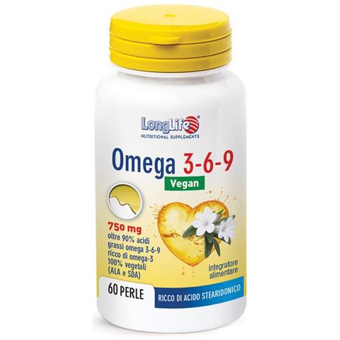 Omega 3-6-9 Vegan 750 mg 60 Perle Vegetali - Foto 1