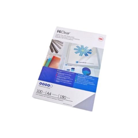 100 copertine hi-clear 180mic a4 trasparente neutro - Foto 1