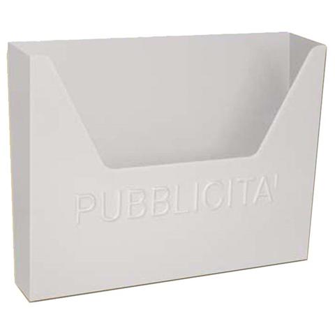 Cassetta Per Pubblicita' In Lamiera Bianca - Foto 1