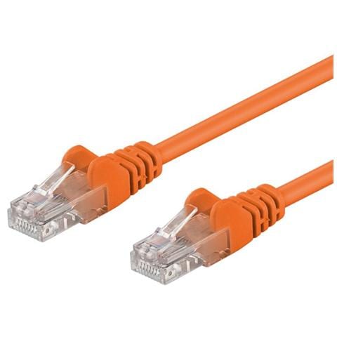 ICOC CCA6U-050-OR - Cavo di rete Patch CCA Cat. 6 Arancio UTP 5 m - Foto 1