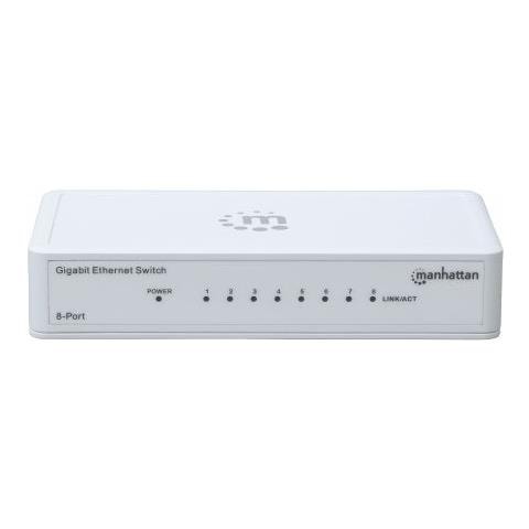 Switch Gigabit I-SWHUB GB-080P 8 Porte Ethernet 10/100/1000 Mbps - Foto 9